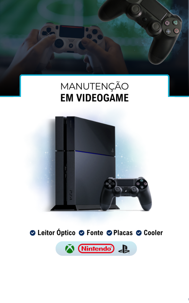 Conserto de video game no Capão Redondo